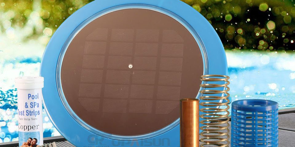 Solar Pool Ionizer Purifier Solar Pool Ionizer Purifier