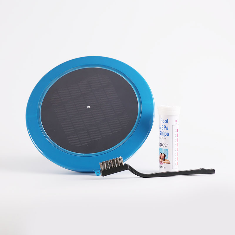 Solar swimming pool ionizer purifier